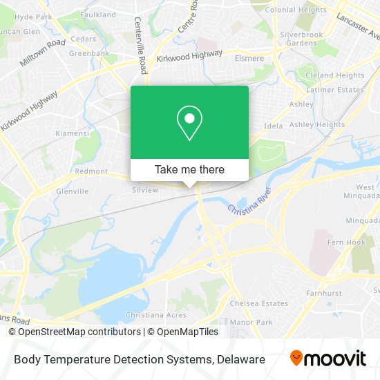 Body Temperature Detection Systems map