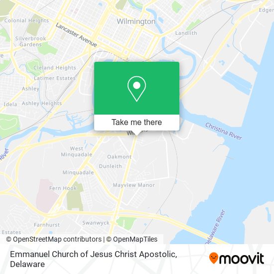 Mapa de Emmanuel Church of Jesus Christ Apostolic