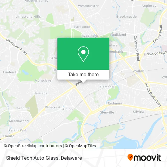 Shield Tech Auto Glass map