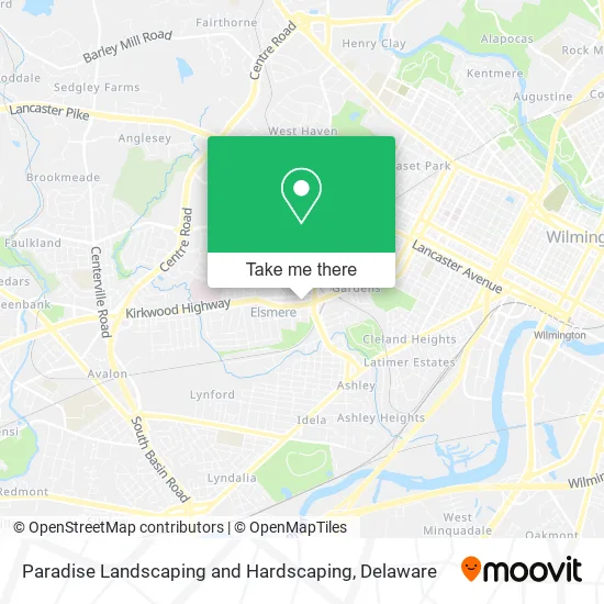 Mapa de Paradise Landscaping and Hardscaping