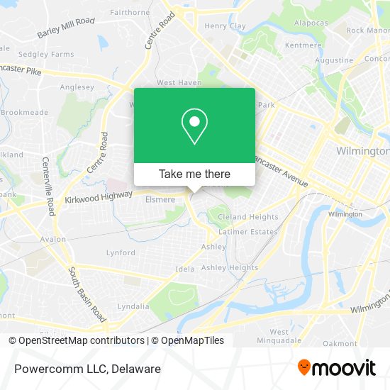 Powercomm LLC map