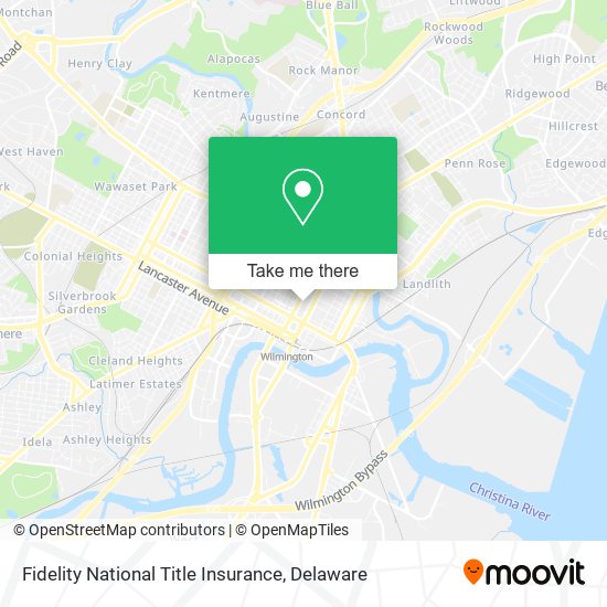 Mapa de Fidelity National Title Insurance