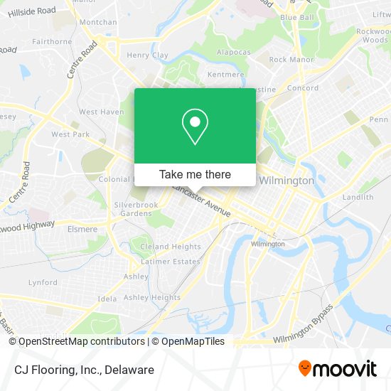 CJ Flooring, Inc. map