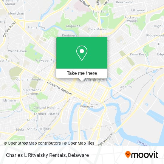 Mapa de Charles L Ritvalsky Rentals