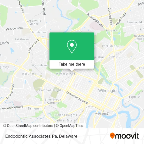 Endodontic Associates Pa map