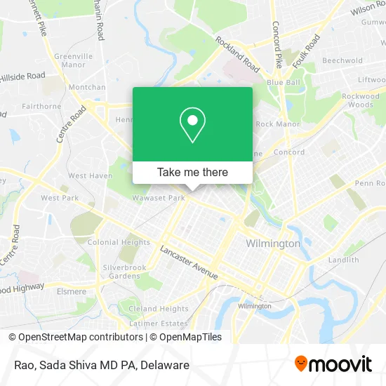 Rao, Sada Shiva MD PA map