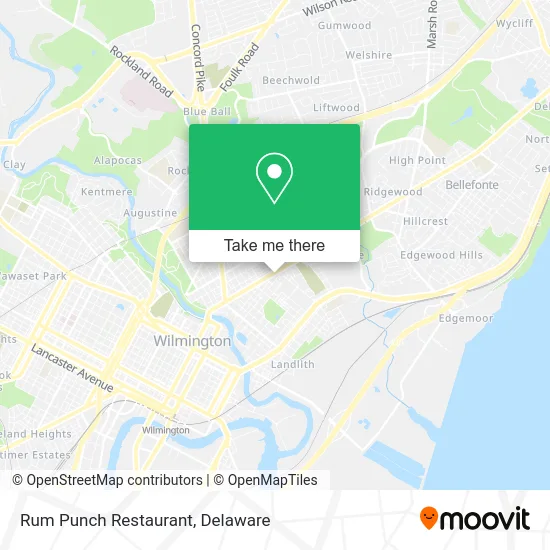 Rum Punch Restaurant map