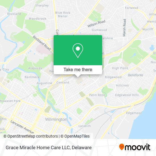 Grace Miracle Home Care LLC map