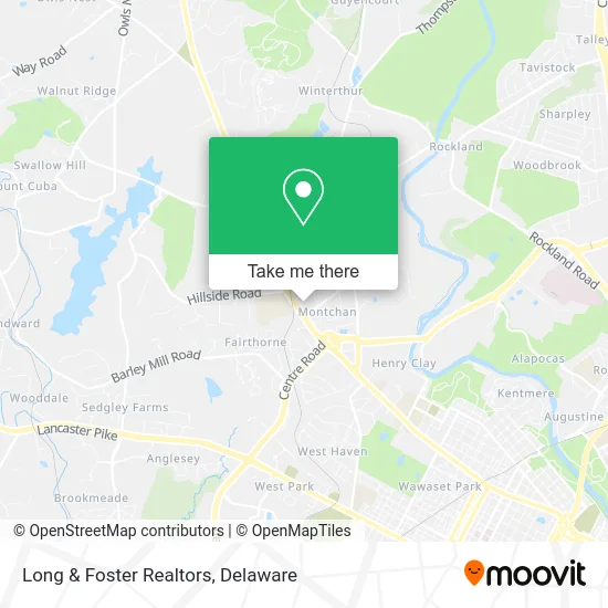 Long & Foster Realtors map