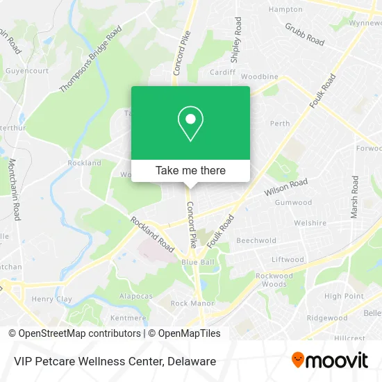 VIP Petcare Wellness Center map