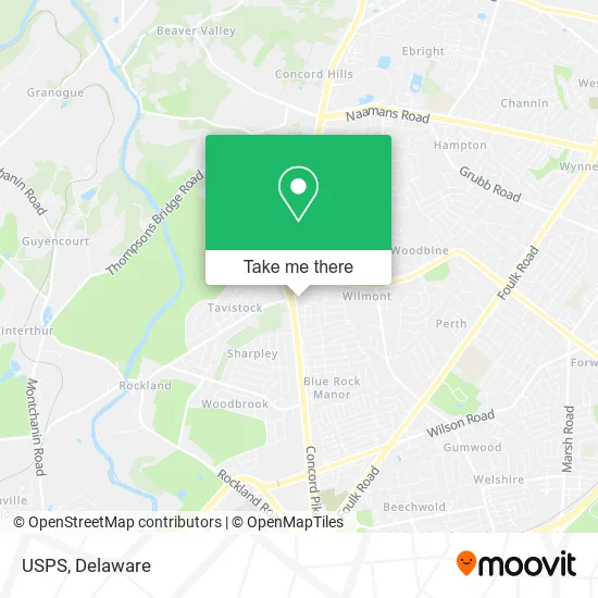 USPS map