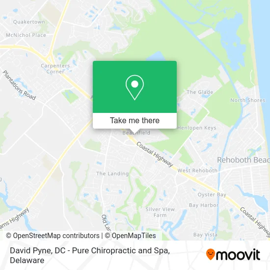 David Pyne, DC - Pure Chiropractic and Spa map