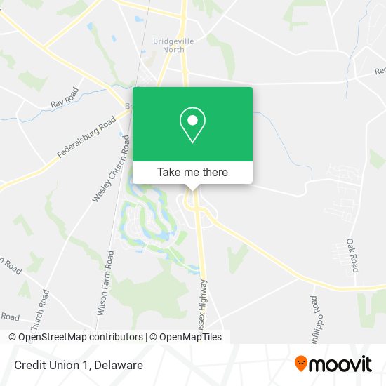 Mapa de Credit Union 1