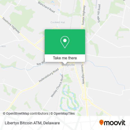 Libertyx Bitcoin ATM map