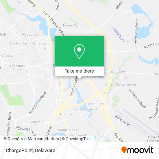 ChargePoint map