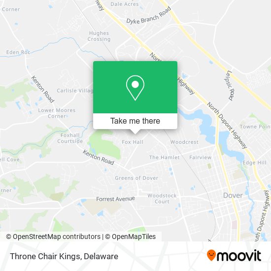 Mapa de Throne Chair Kings
