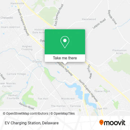 Mapa de EV Charging Station
