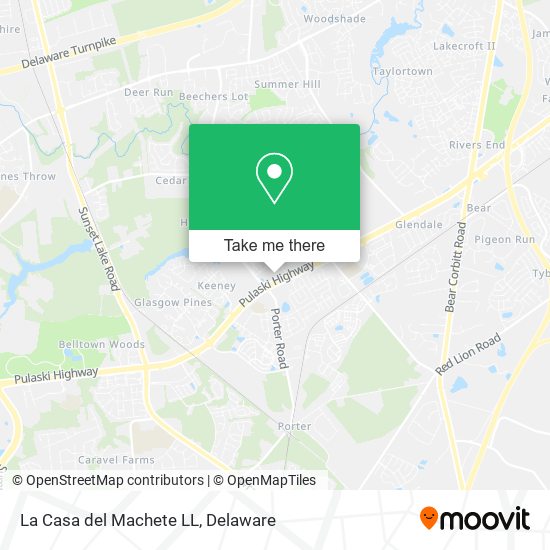 La Casa del Machete LL map