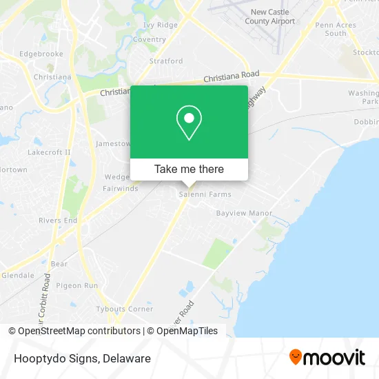 Hooptydo Signs map