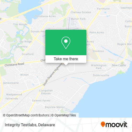 Integrity Testlabs map