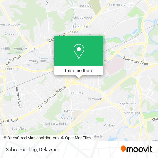 Mapa de Sabre Building