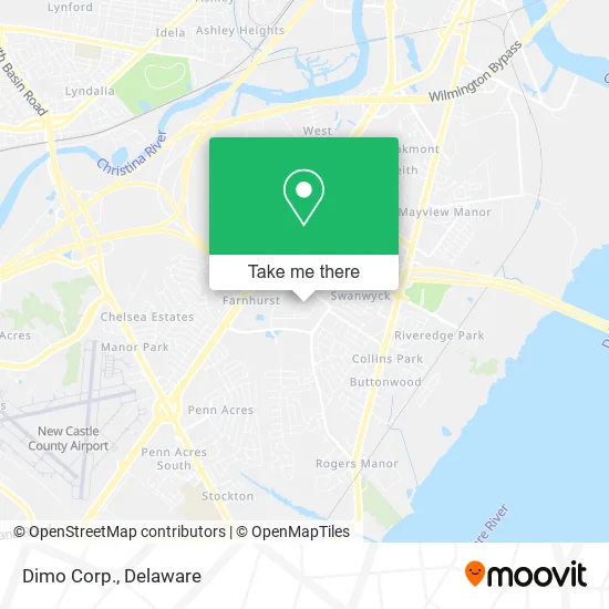 Mapa de Dimo Corp.
