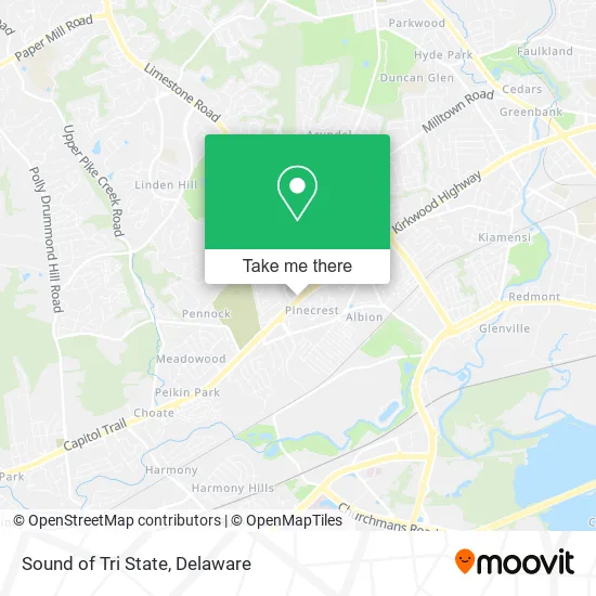 Sound of Tri State map