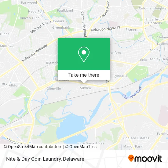 Nite & Day Coin Laundry map