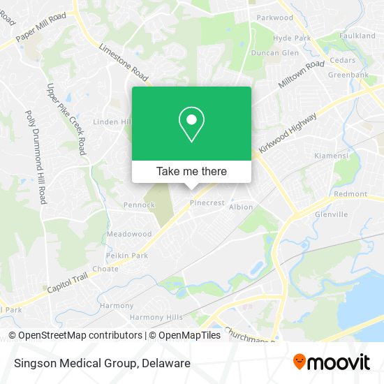Mapa de Singson Medical Group