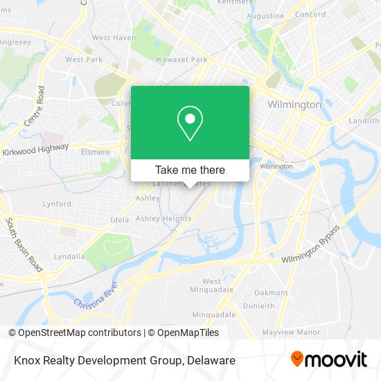 Knox Realty Development Group map