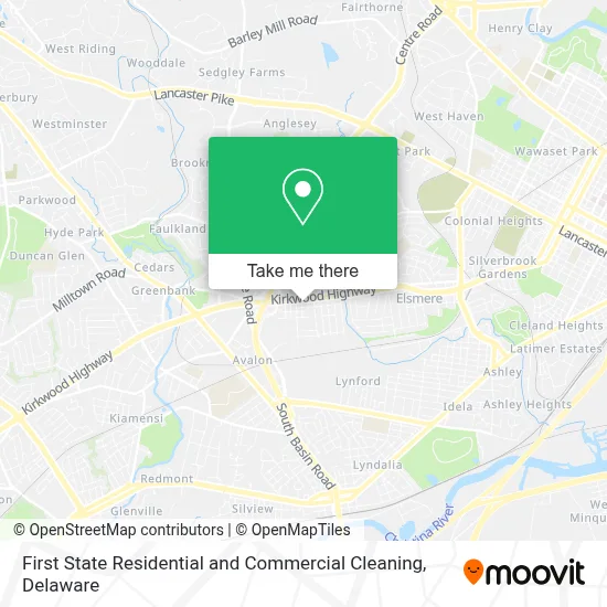 First State Residential and Commercial Cleaning map