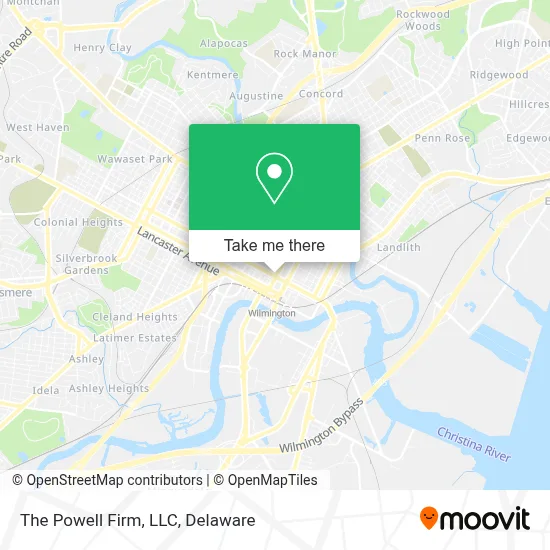 The Powell Firm, LLC map