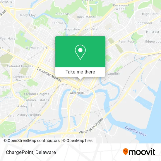 ChargePoint map