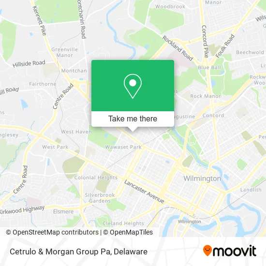 Cetrulo & Morgan Group Pa map