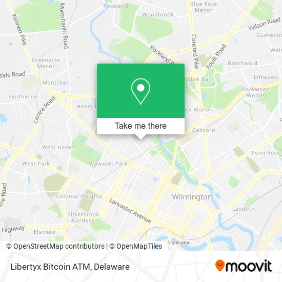 Libertyx Bitcoin ATM map