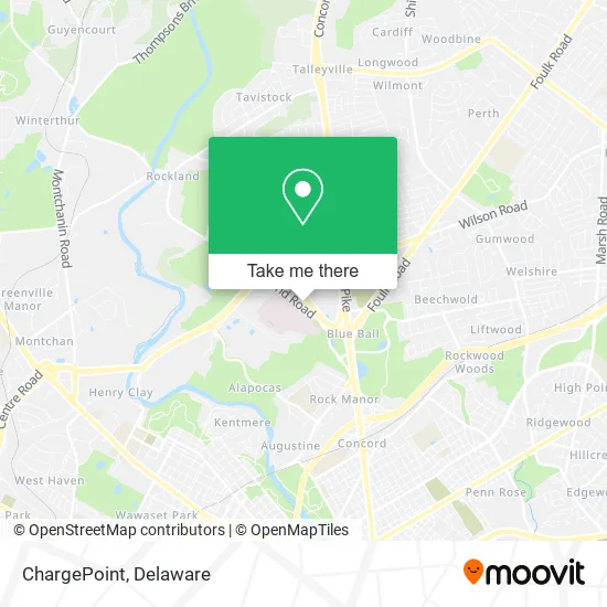 ChargePoint map