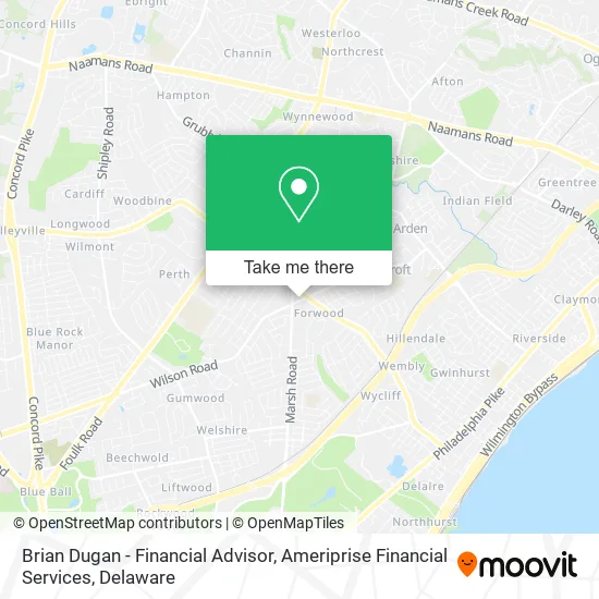 Brian Dugan - Financial Advisor, Ameriprise Financial Services map