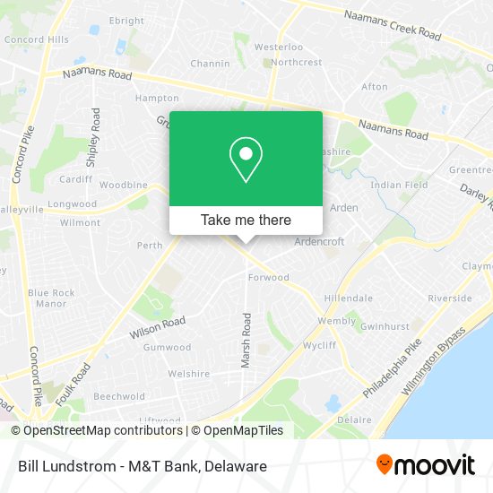 Mapa de Bill Lundstrom - M&T Bank