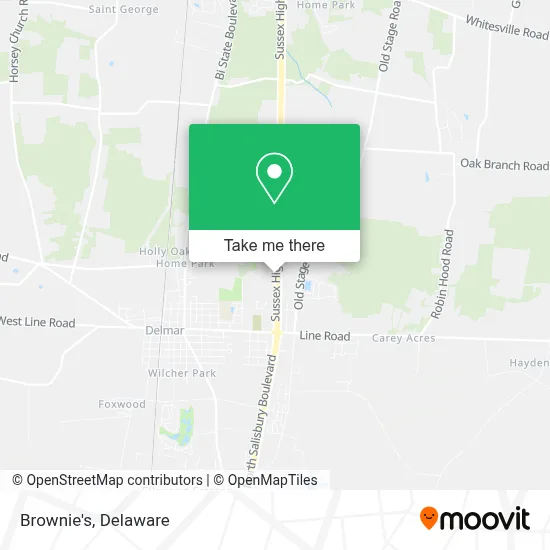 Brownie's map