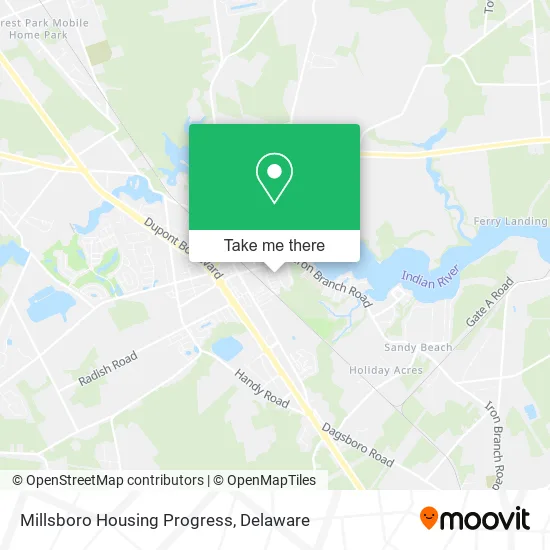 Millsboro Housing Progress map