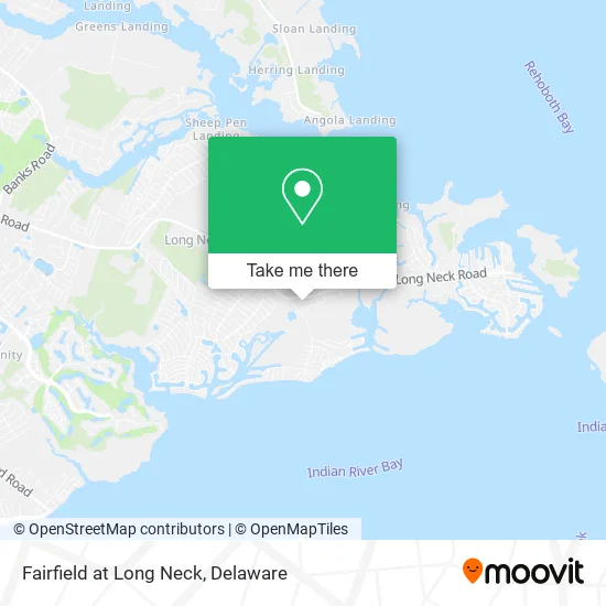 Fairfield at Long Neck map