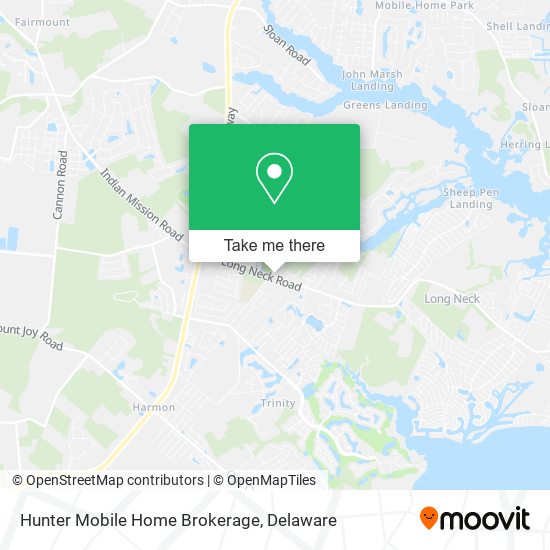 Mapa de Hunter Mobile Home Brokerage
