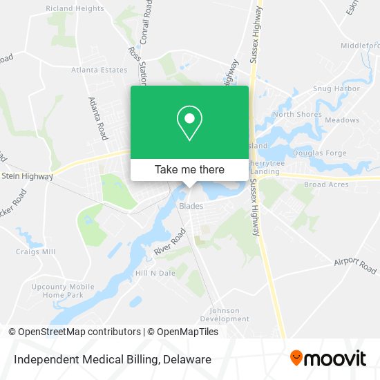 Independent Medical Billing map