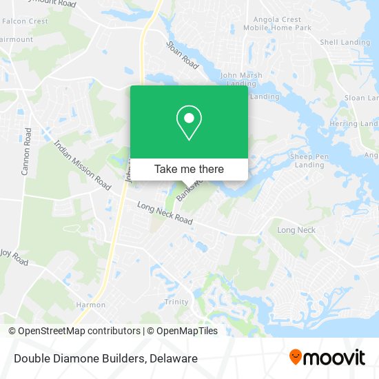 Mapa de Double Diamone Builders