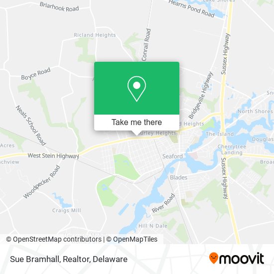 Mapa de Sue Bramhall, Realtor