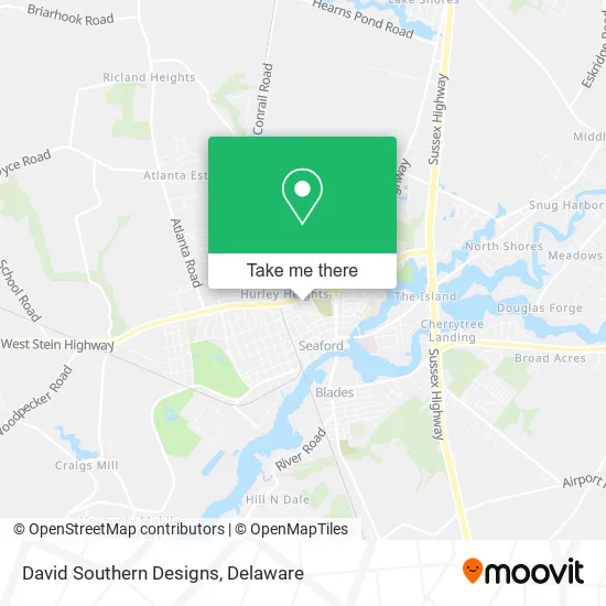 David Southern Designs map