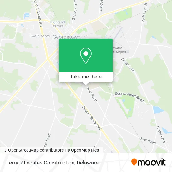 Terry R Lecates Construction map