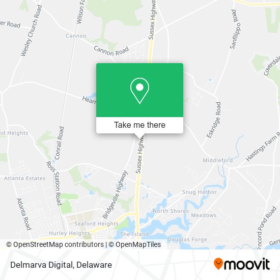 Delmarva Digital map