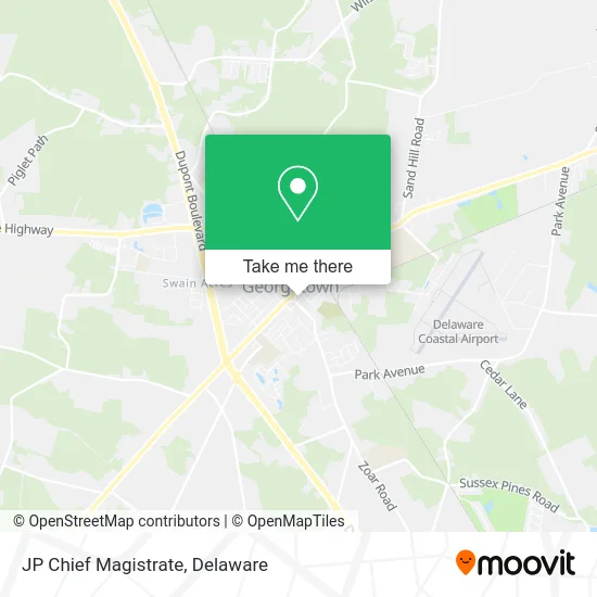 JP Chief Magistrate map