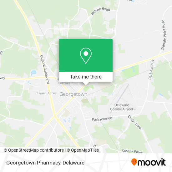 Georgetown Pharmacy map
